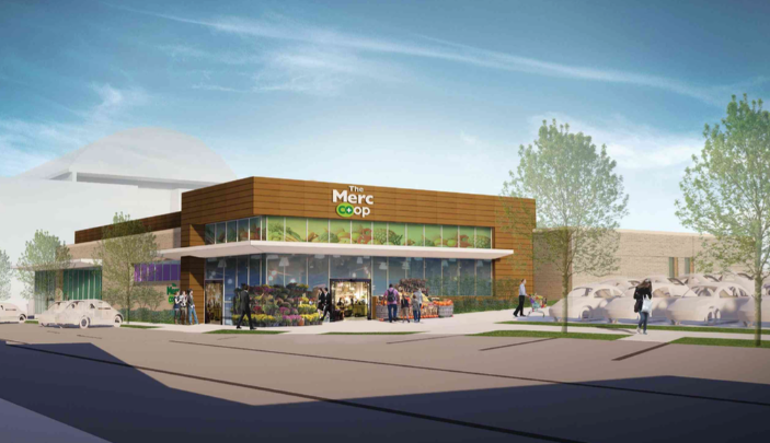 Rendering of the Merc co op in Kansas City, Kansas