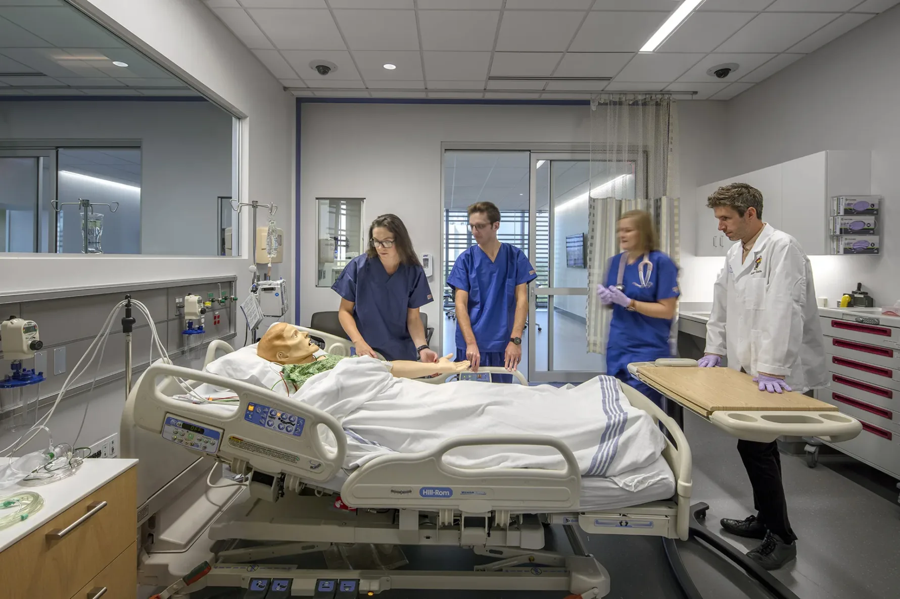 Trends on campus - Simulation based
