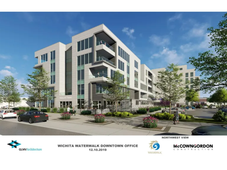 McCownGordon construction company in Wichita, Kansas new project Wichita waterwalk