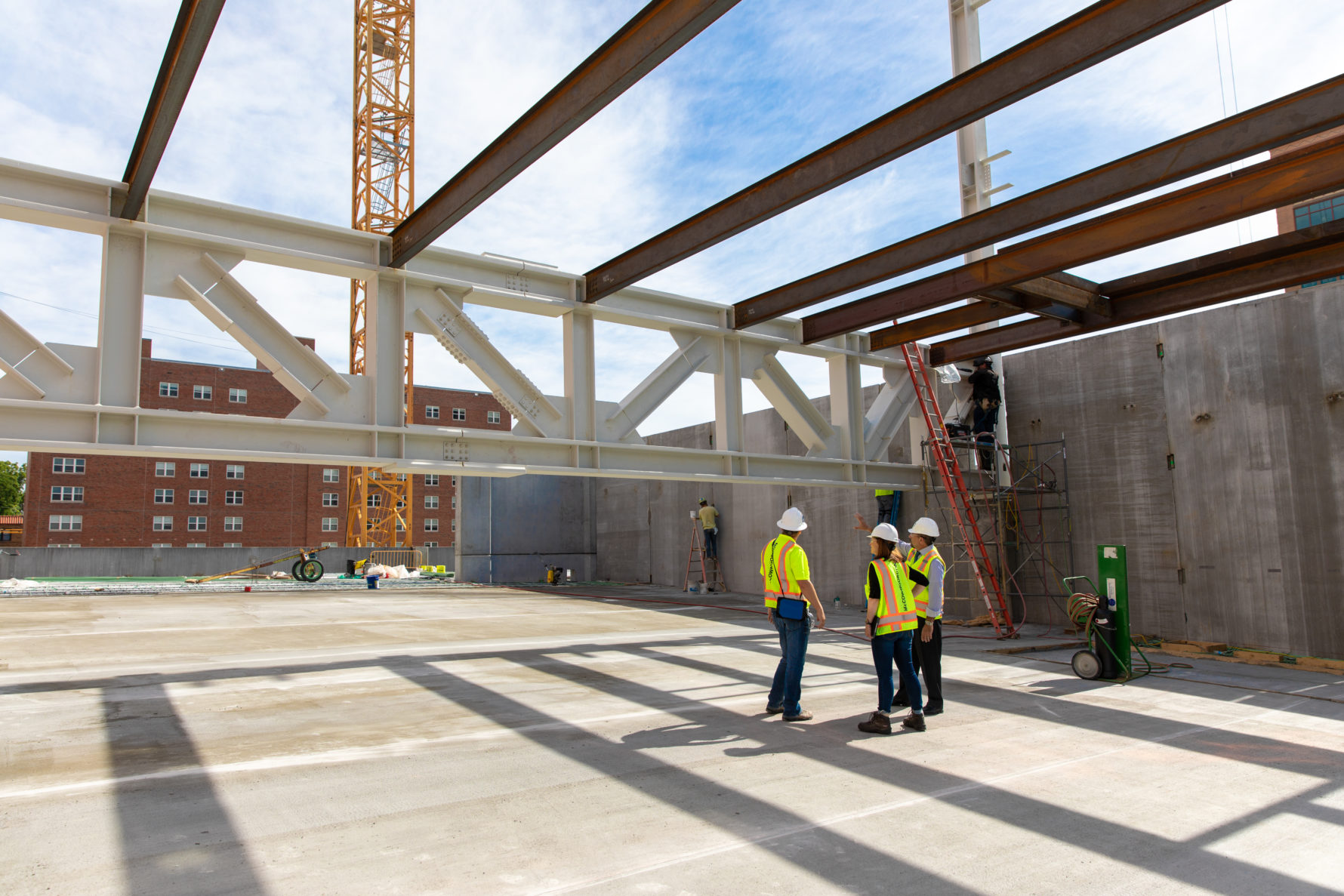 McCownGordon Construction project engineers on a jobsite