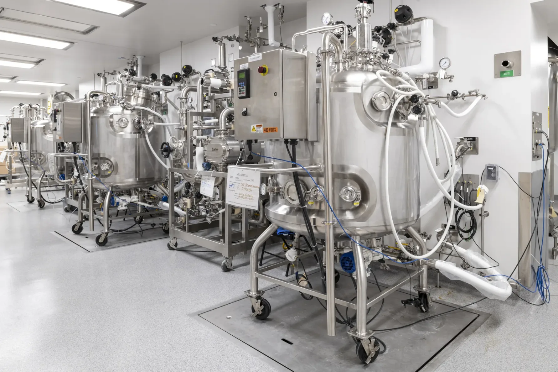 Process Tank TFF Filter Skid