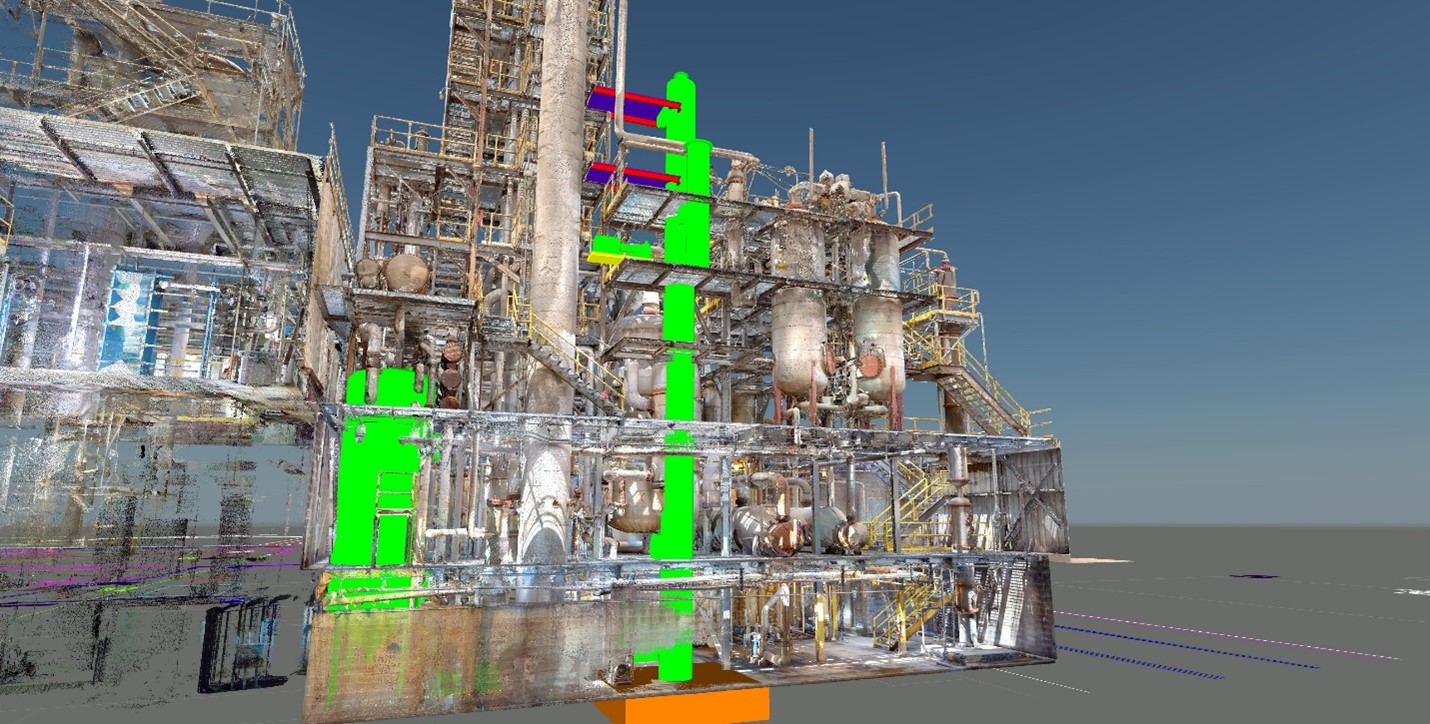 Laser scanning MGP project