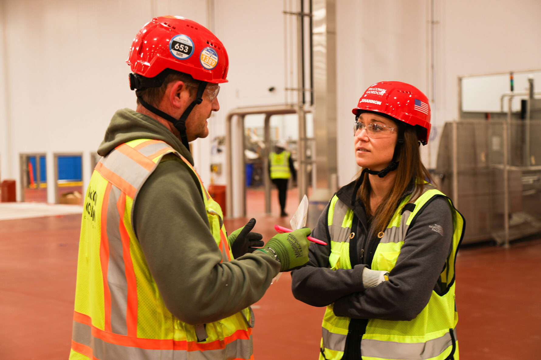 mccowngordon associates collaborating at a food and beverage manufacturing plant